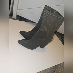 Elegant Dark Green Women's Boots